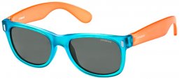 Gafas Junior - Polaroid Junior - P0115 - 89T (Y2) BLUE ORANGE // GREY POLARIZED