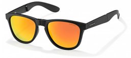 Sunglasses - Polaroid - P8448 FOLDING - 9CA (L6) BLACK // RED MIRROR POLARIZED