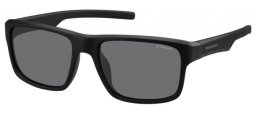 Sunglasses - Polaroid - PLD 3018/S - DL5 (Y2) MATTE BLACK // GREY POLARIZED