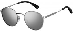 Sunglasses - Polaroid - PLD 2053/S - 010 (EX) PALLADIUM // GREY SILVER FLASH POLARIZED