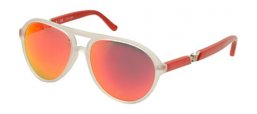 Lunettes de soleil - Police - S1798 DRIFT 2 - 881R MATTE CRISTAL  // NARANJA/HUMO ESPEJADO