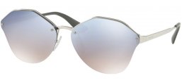 Gafas de Sol - Prada - SPR 64TS - 1BC5R0 SILVER // GRADIENT LIGHT BLUE MIRROR SILVER