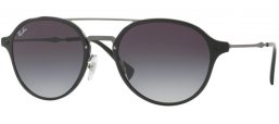 Sunglasses - Ray-Ban® - Ray-Ban® RB4287 - 601/8G BLACK // GREY GRADIENT