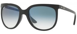 Lunettes de soleil - Ray-Ban® - Ray-Ban® RB4126 CATS  1000 - 601/3F BLACK // CLEAT GRADIENT BLUE