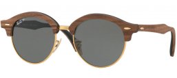 Lunettes de soleil - Ray-Ban® - Ray-Ban® RB4246M - 118158 GOLD BROWN // GREEN POLARIZED