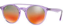 Lunettes de soleil - Ray-Ban® - Ray-Ban® RB4279 - 6280A8 VIOLET // LIGHT BROWN MIRROR RED GRADIENT SILVER