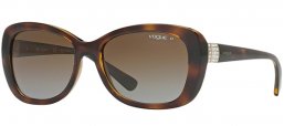 Lunettes de soleil - Vogue eyewear - VO2943SB - W656T5 DARK HAVANA // BROWN GRADIENT POLARIZED