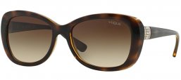 Gafas de Sol - Vogue - VO2943SB - W65613 DARK HAVANA // BROWN GRADIENT