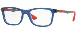 Frames Junior - Ray-Ban® Junior Collection - RY1549 - 3734 TRANSPARENT BLUE RED