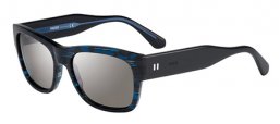 Sunglasses - HUGO Hugo Boss - HG 0115/S - 8IV (H3) HAVANA BLUE GREY // SOLID GREY MIRROR