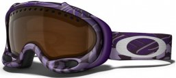 Máscaras esquí - Máscaras Oakley - A-FRAME OO7001 - 57-215  PURPLE BLOCK TEXT // BLACK IRIDIUM