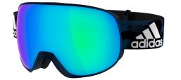 Masque de ski - Masques Adidas - AD82 PROGRESSOR S - 6059 MYSTERY BLUE // BLUE MIRROR (ANTIFOG)