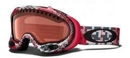 Máscaras esquí - Máscaras Oakley - A-FRAME OO7001 - 57-546  BUFFALO PLAID CRIMSON // VR28 BLACK IRIDIUM