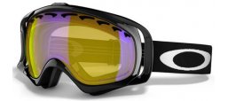 Máscaras esquí - Máscaras Oakley - CROWBAR OO7005 - 02-856  JET BLACK // HI AMBER POLARIZED