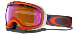 Máscaras esquí - Máscaras Oakley - ELEVATE OO7023 - 57-735  FREEDOM PLAID NEON // HI PERSIMMON