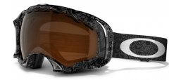 Máscaras esquí - Máscaras Oakley - SPLICE OO7022 - 57-252  BLACK SILVER GHOST TEXT // BLACK IRIDIUM