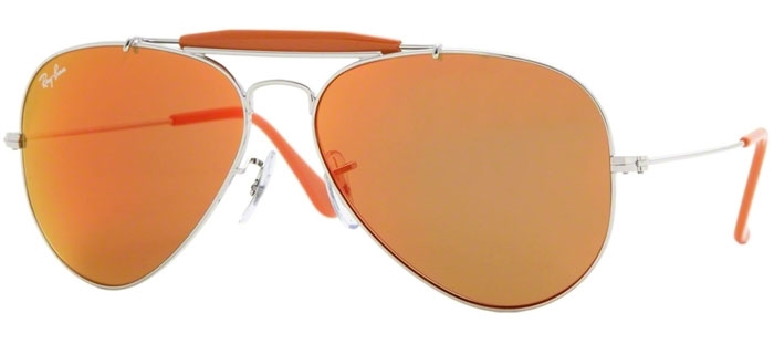 ray ban aviator sunglasses crystal orange mirror 3407 ray ban aviator sunglasses crystal orange mirror 3407