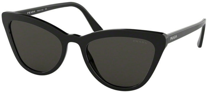 Gafas de Sol Prada SPR 01VS 1AB5S0 BLACK // GREY