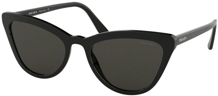 Gafas de Sol Prada SPR 01VS 1AB5S0 BLACK // GREY Gafas de Sol Prada SPR 01VS 1AB5S0 BLACK // GREY