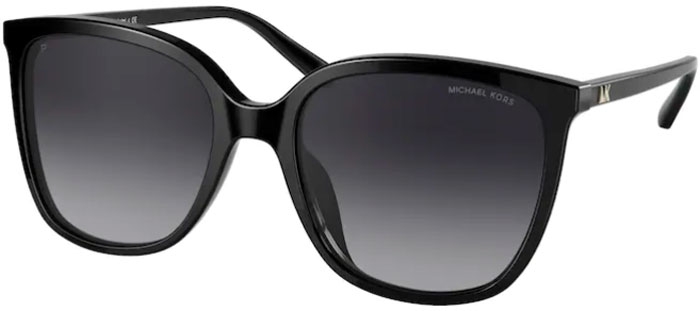 helado Previamente Joven Gafas de Sol Michael Kors MK2137U ANAHEIM 3005T3 BLACK // DARK GREY  POLARIZED